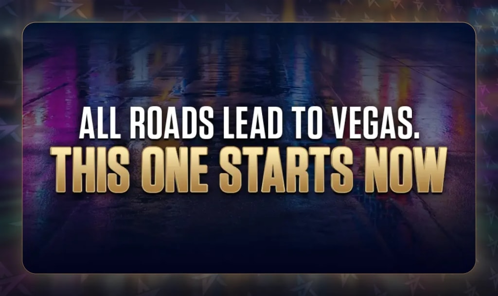 ACR Poker Vegas satellite ladder - qualify now from as little as a freeroll