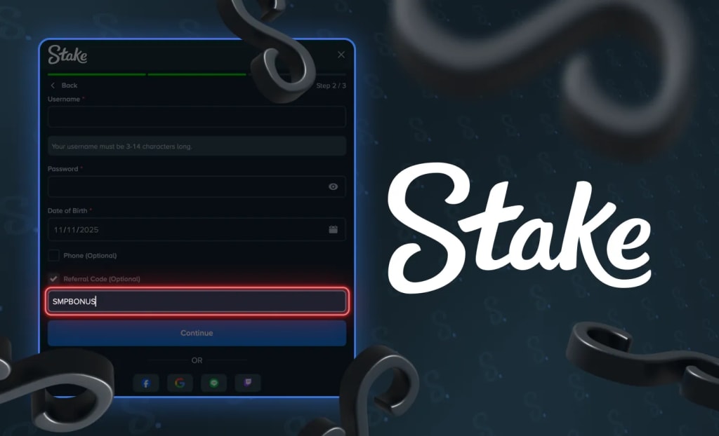 Stake Poker Bonus Code - SMPBONUS Sign Up