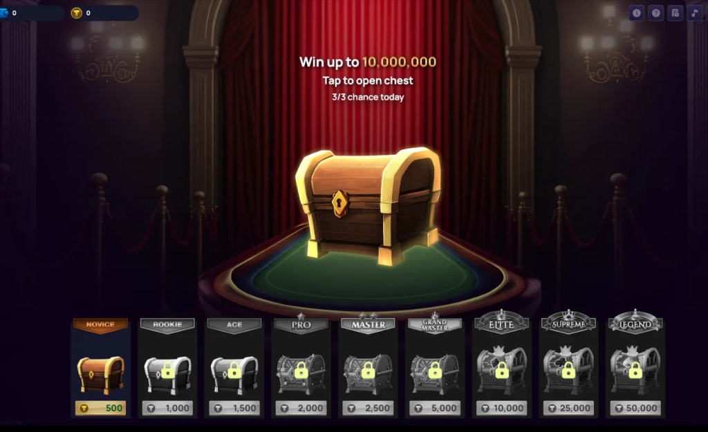 Chest Open - Win up to 10,000,000