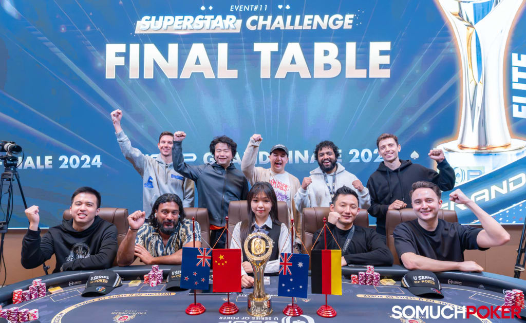 Superstar Challenge final table