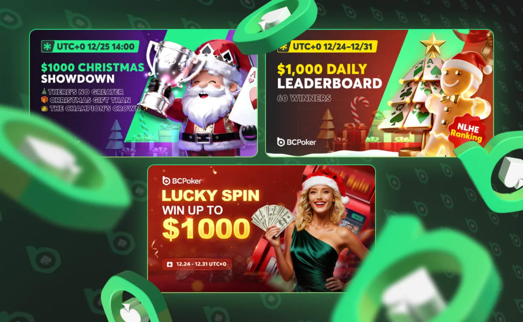BCPoker – Christmas Promotions