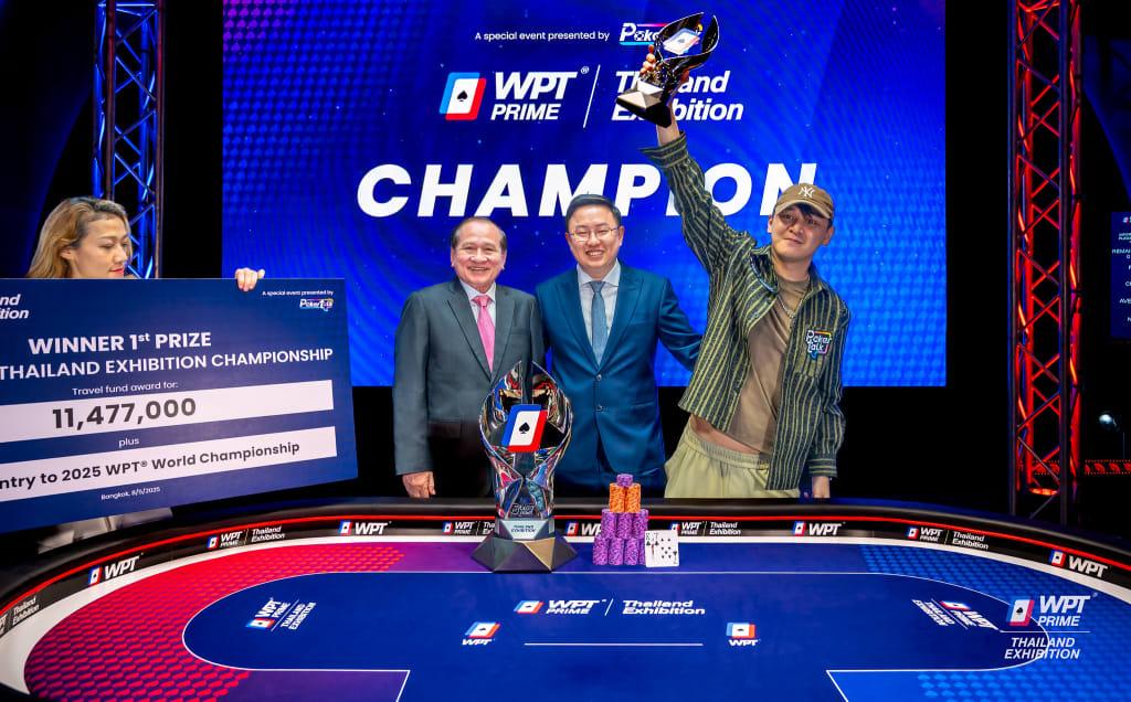 Haorun Sun Makes History in WPT Prime Thailand Exhibition Championship; Over THB 80M (~USD 250K) in Travel Funds Awarded