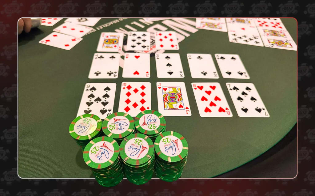 Open face chinese poker game