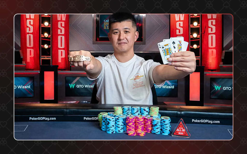 Ka Kwan Lau 1st WSOP bracelet in 2023