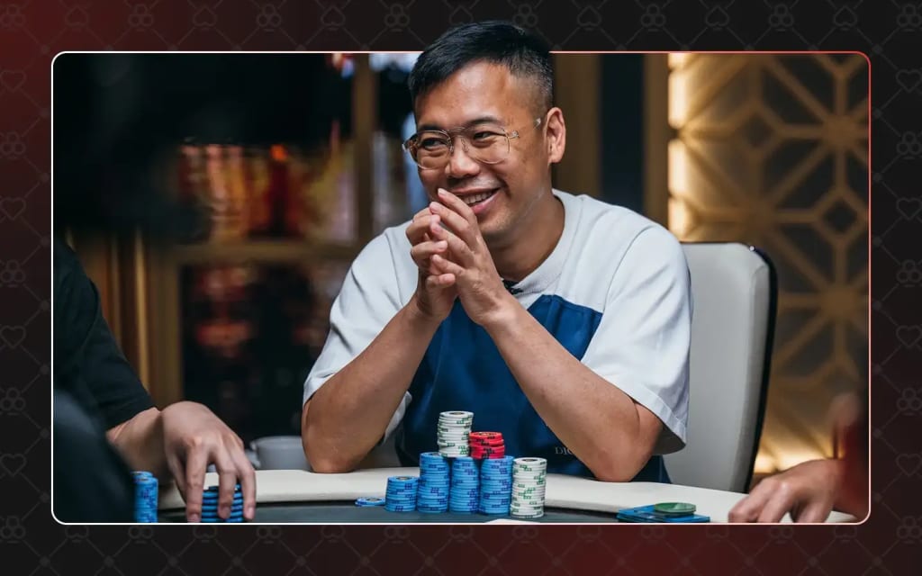 Elton Tsang from Macau - the silent poker player
