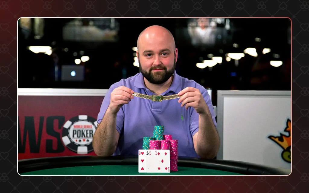 Brock Parker winning his 3rd WSOP bracelet