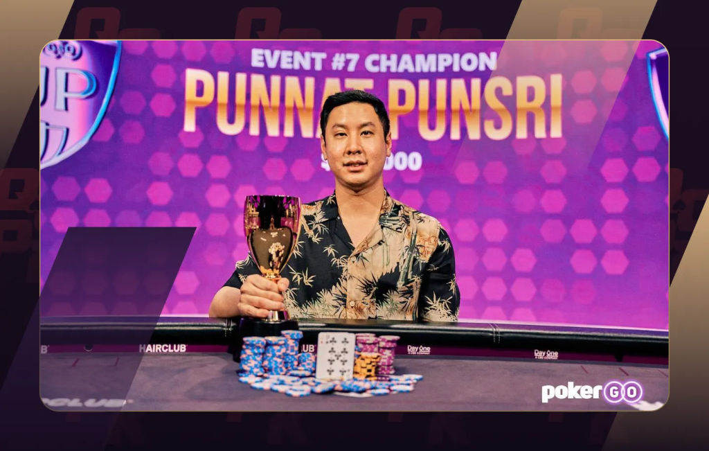 Punnat Punsri - PokerGO Tour Title