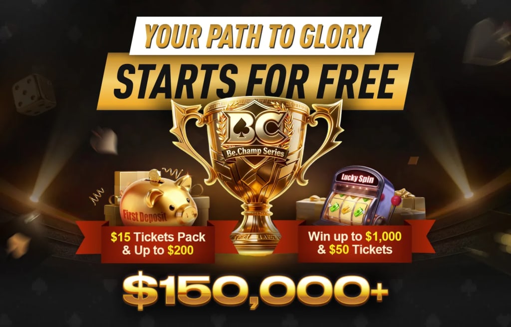 BCPoker Be.Champ Series - Free Tickets, Paths, and Guaranteed Tournaments