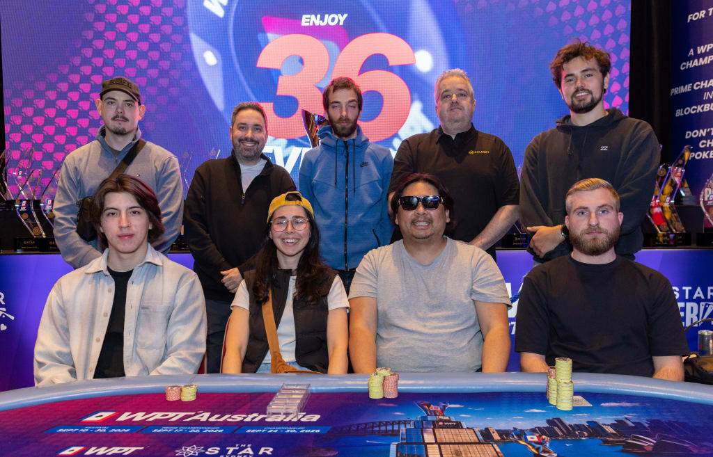 WPT Australia 2026 AUD 575 Triple Temptation - One Day Event Final Table