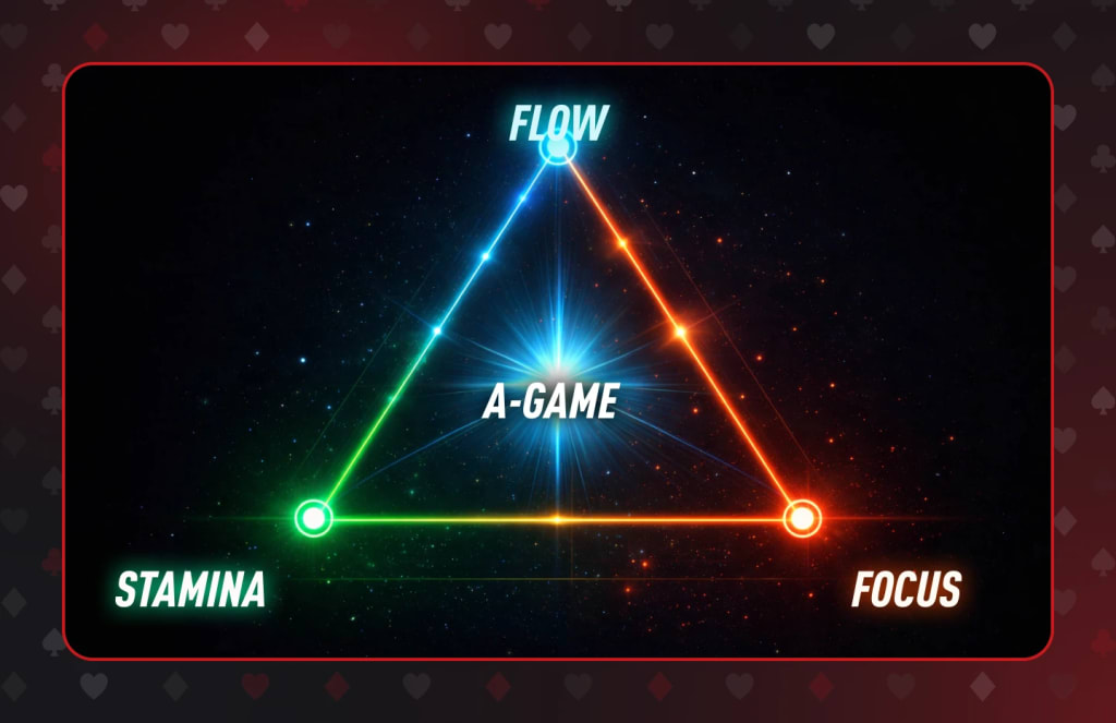Flow, stamina, and focus will add up to your A-game