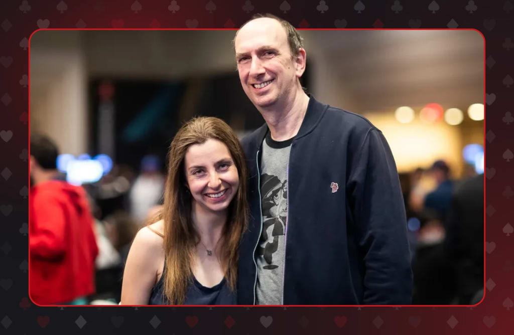 Maria Konnikova with Erik Seidel - student and teacher