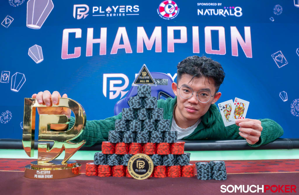Nick Lai wins the Players Series Taipei Main Event