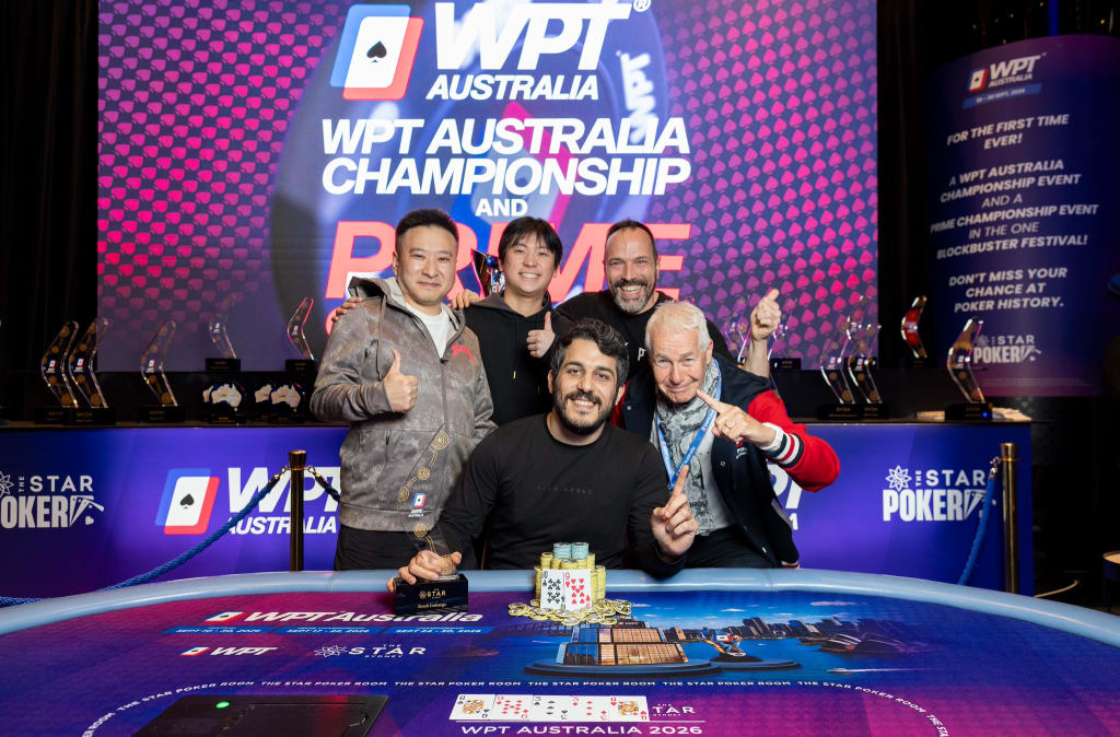 WPT Australia Amin Riyazati
