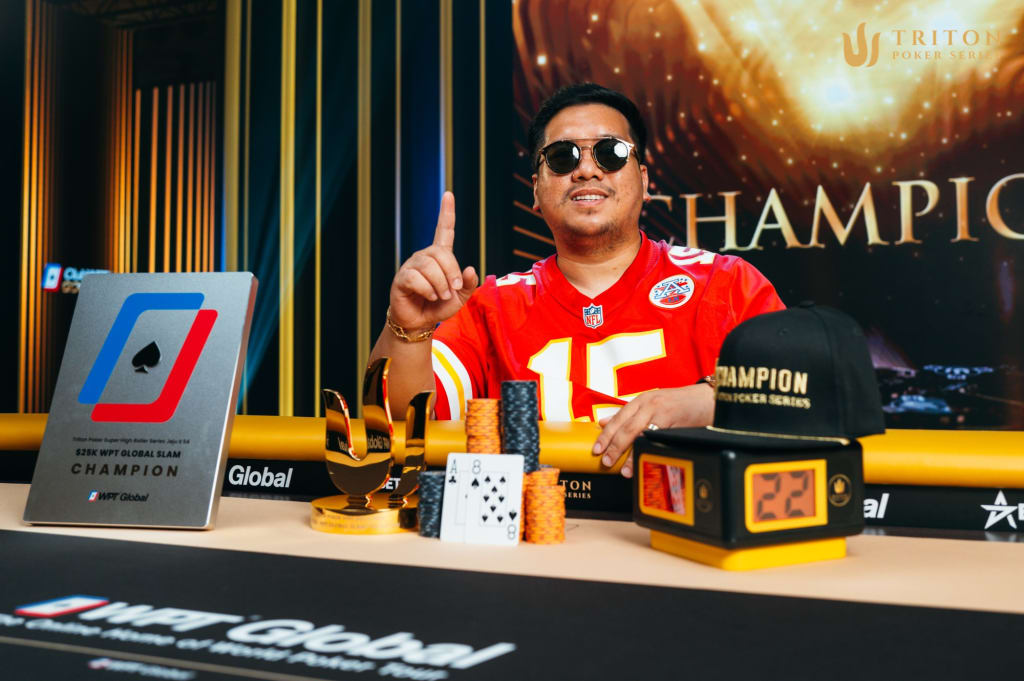 James Mendoza wins Triton - $25K WPT Global Slam