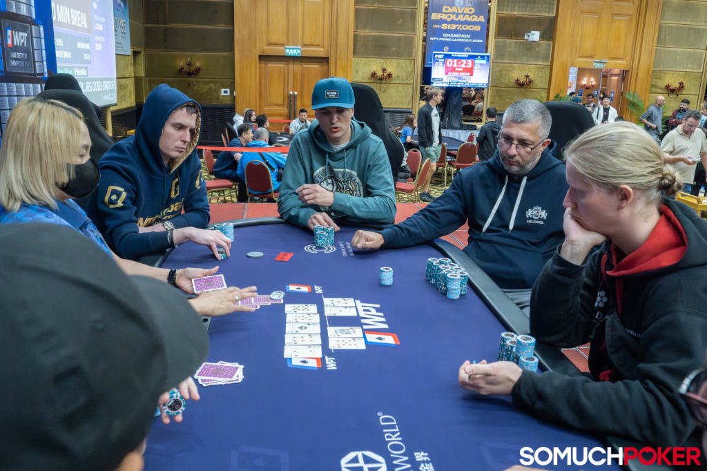 WPT Cambodia Championship Warm Up Final Table