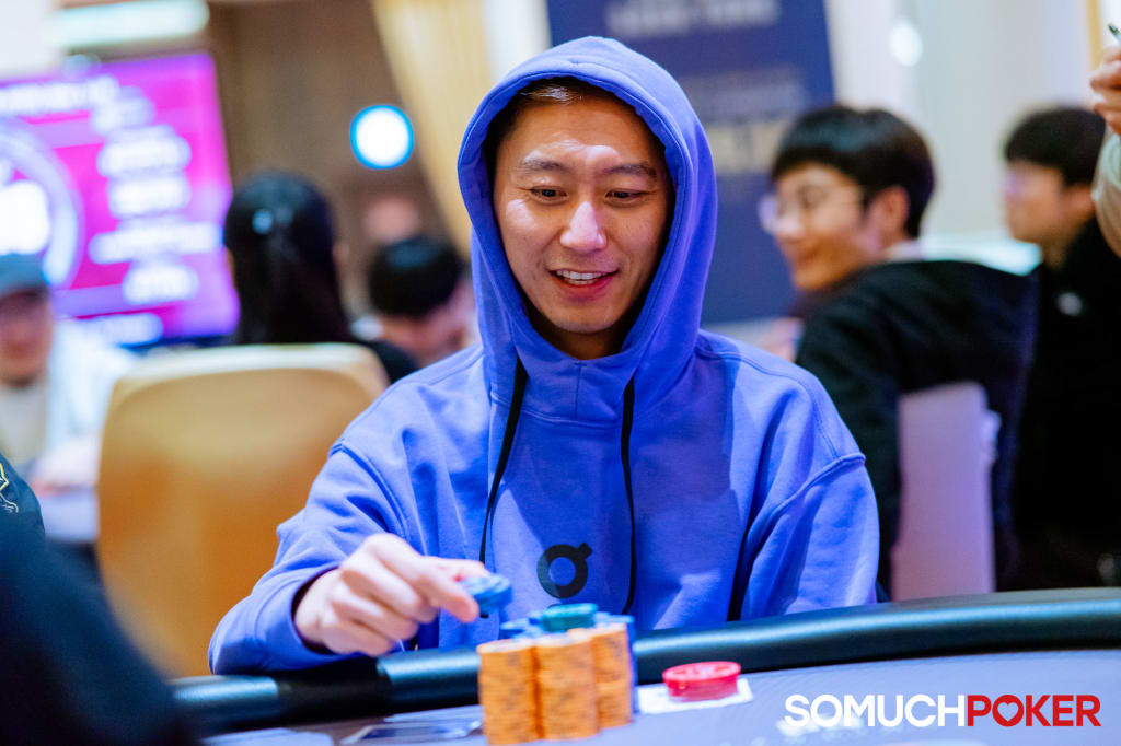 Liu Yayun at Poker Dream Jeju Main Event