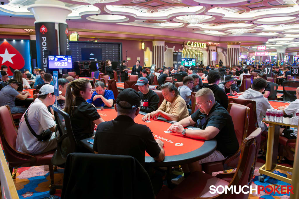 Manila Megastack 22 Warm Up field