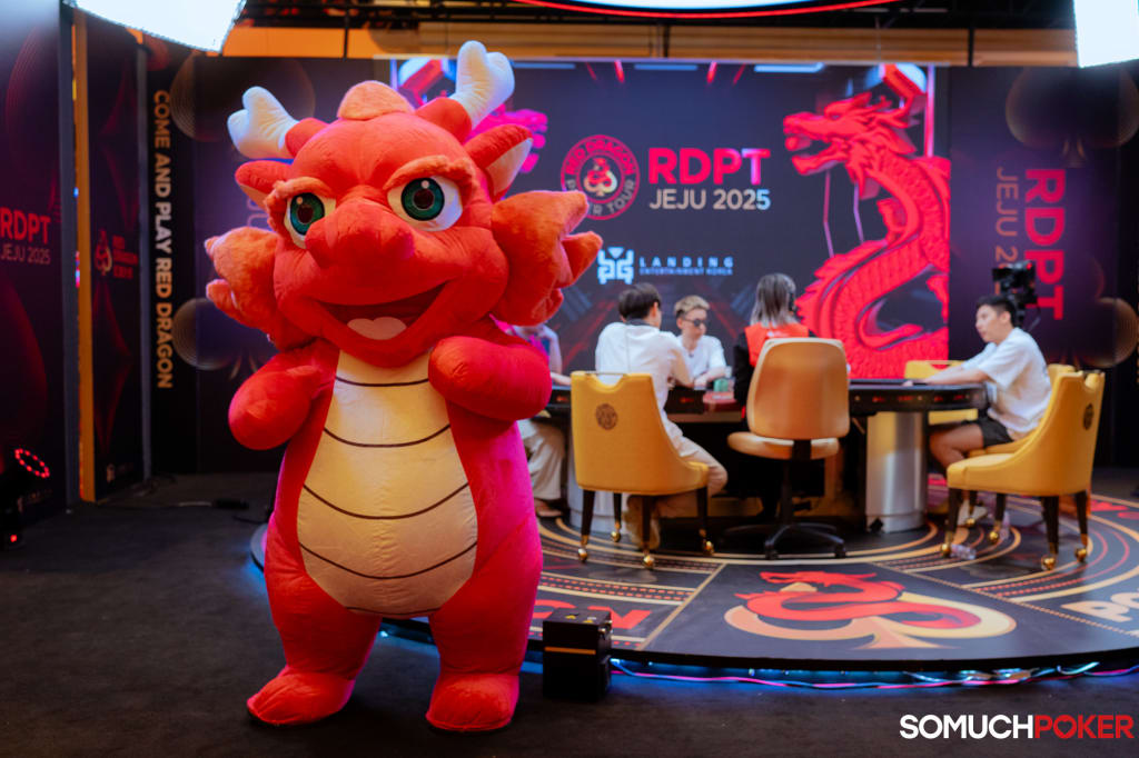 Red Dragon Poker Tour mascot