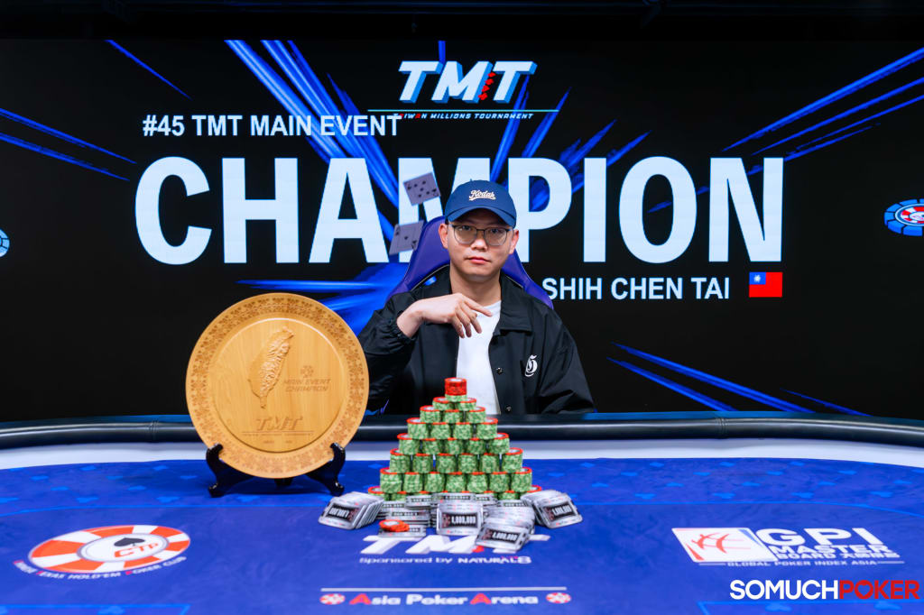 Shih Chen Tai Triumphs in Record Breaking TMT 18 Main Event