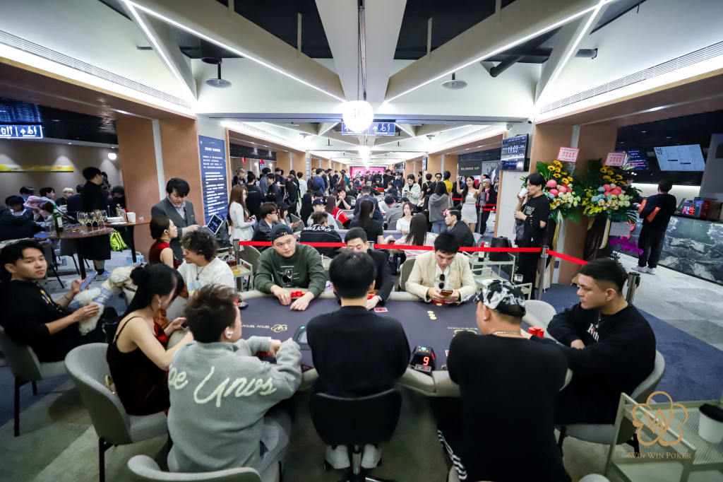 Win Win Poker Taipei poker room