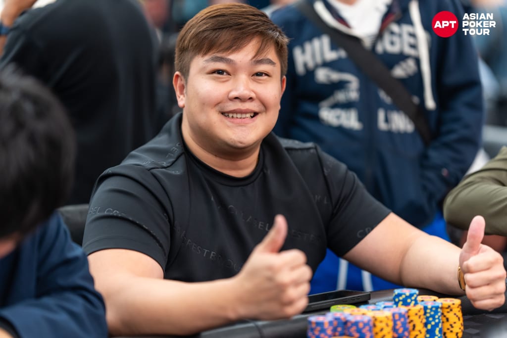 Andrew Ong at APT Taipei Poker Classic 2024