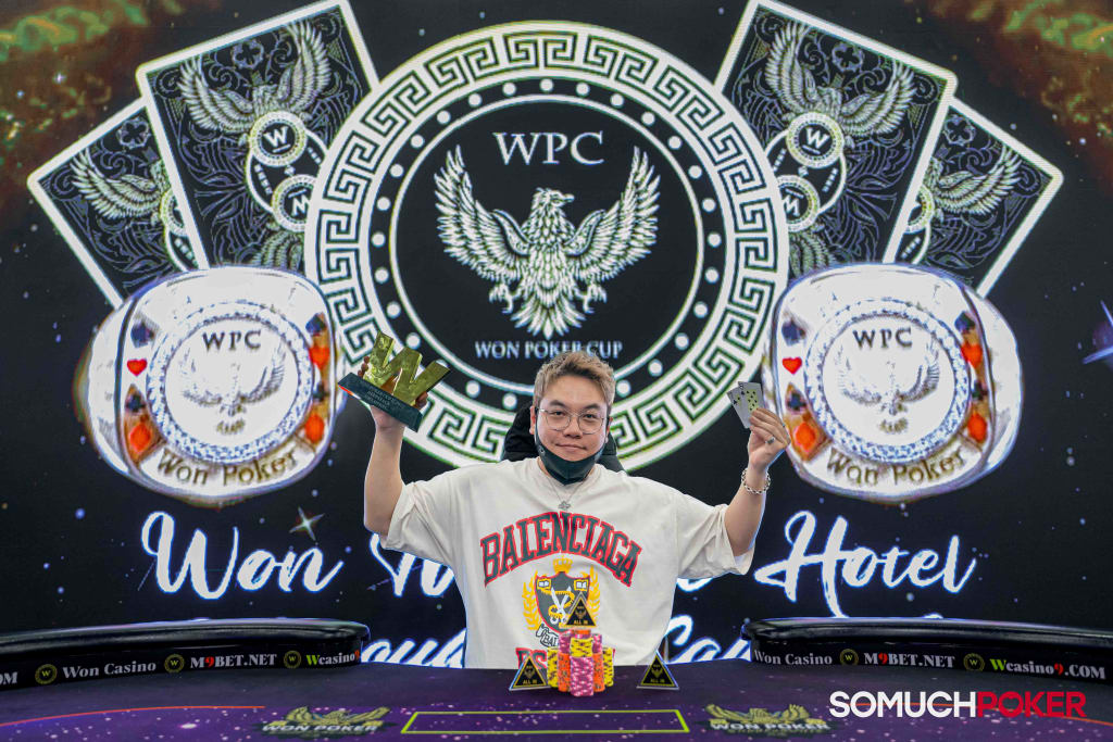 Wong Jungsun wins Deepstack
