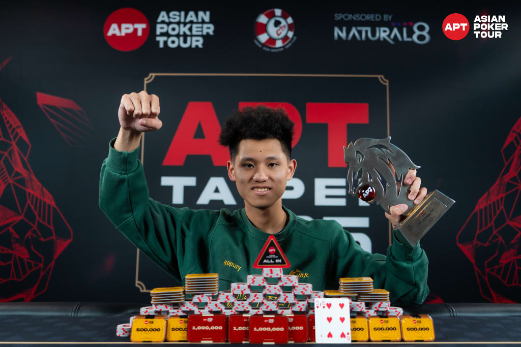 Shi Rong Wang wins APT National Cup - Photo by APT