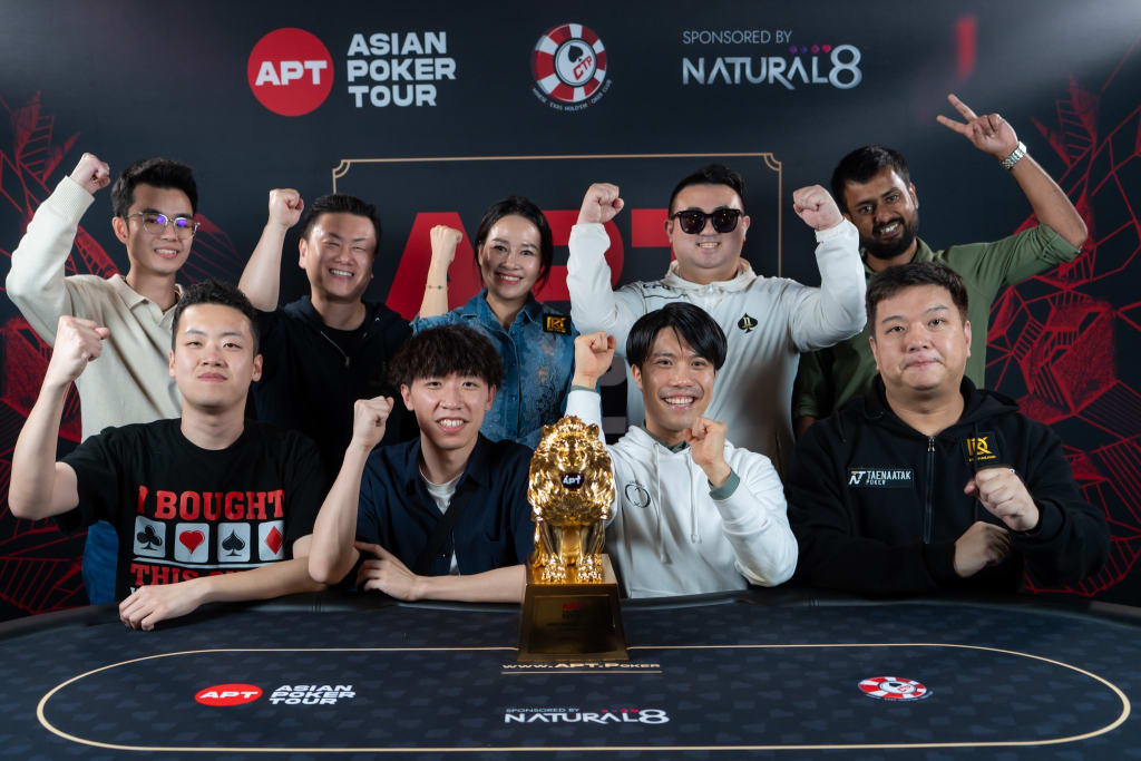 APT Taiwan 2025 Main Event final 9 players