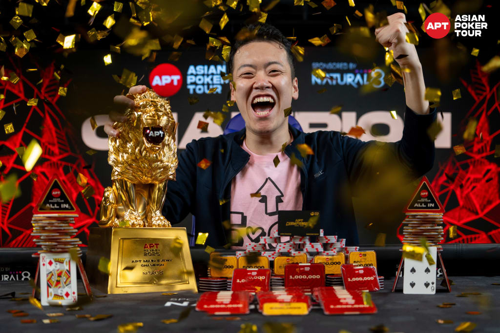 Akira Takasugi wins APT Taipei 2025 Main Event - Photo by APT