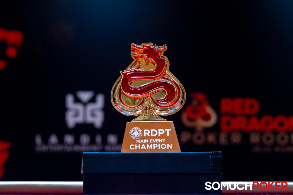 Red Dragon Main Event Trophy