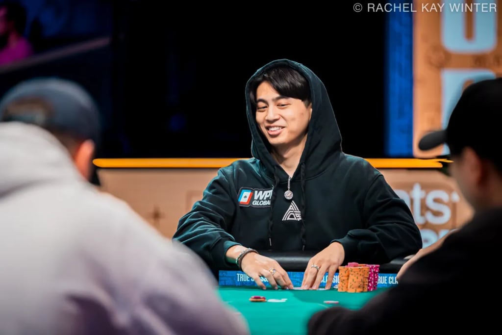 Yu Hsiang Huang at 2025 WSOP