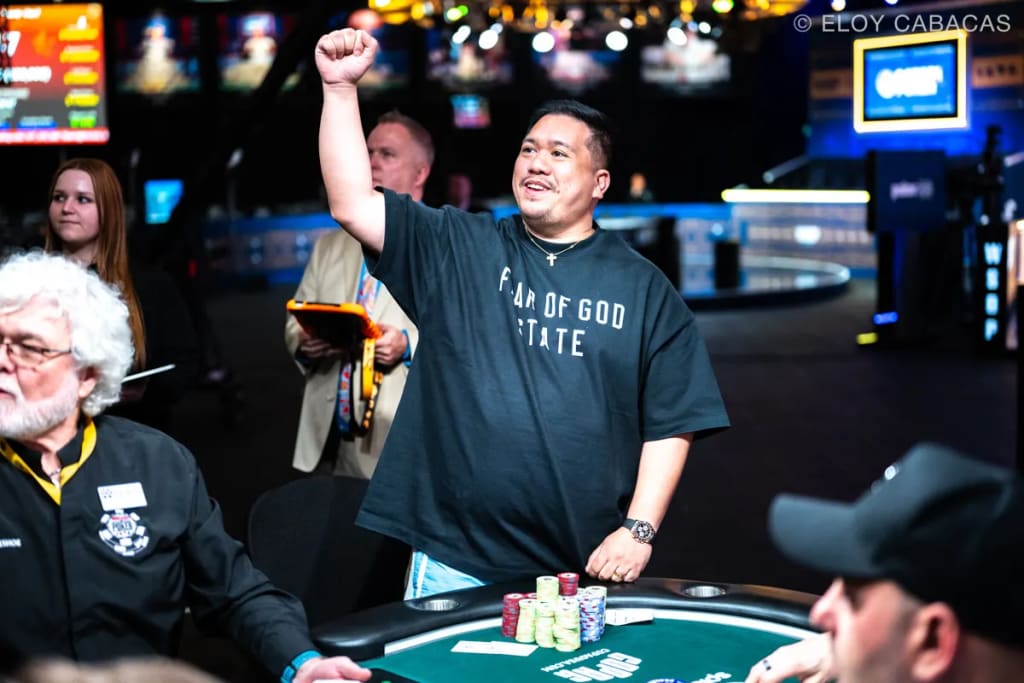 James Mendoza at 2025 WSOP