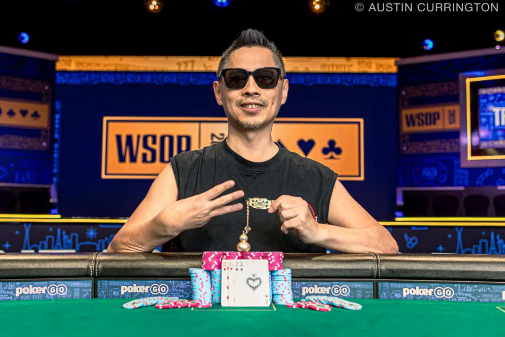 Xixiang Luo wins career third bracelet at 2025 WSOP