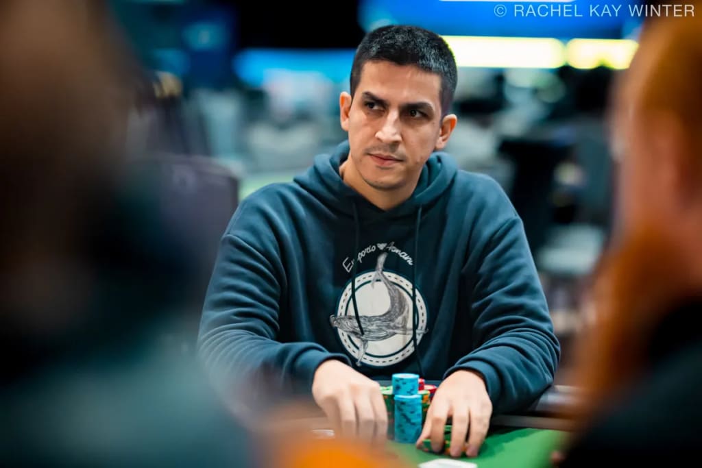 Najeem Ajez at 2025 WSOP