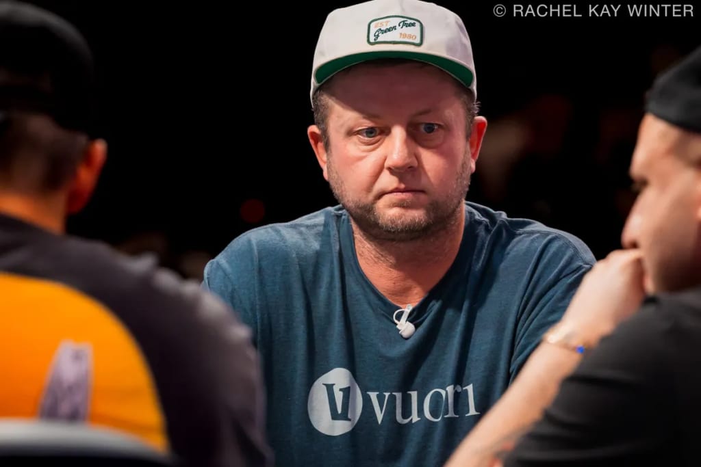Braxton Dunaway at 2025 WSOP Main Event