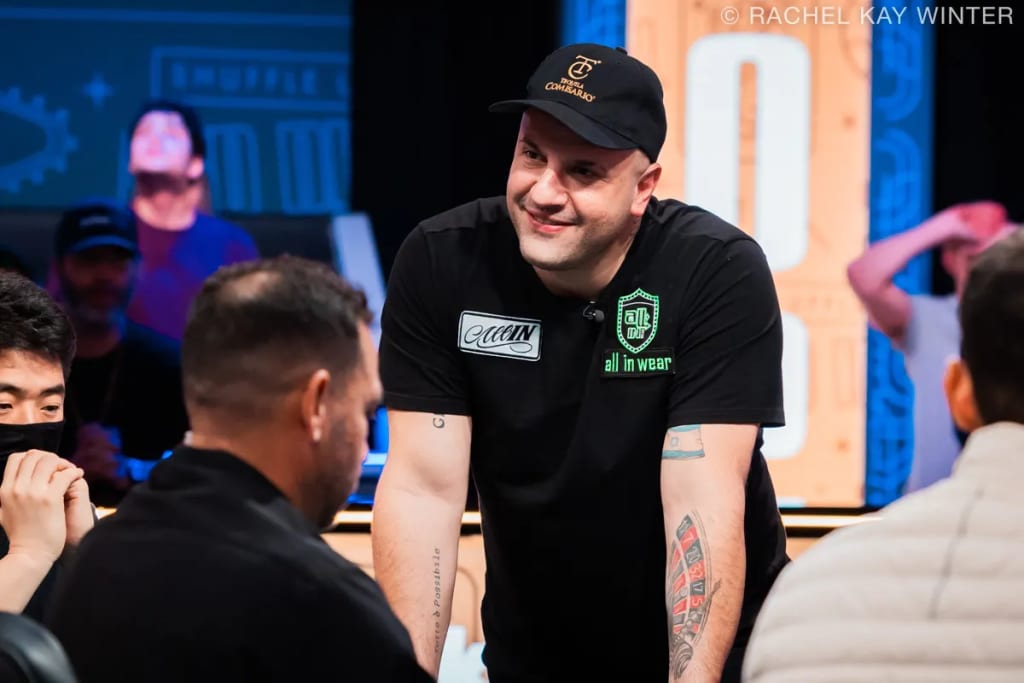 Michael Mizrachi at 2025 WSOP Main Event