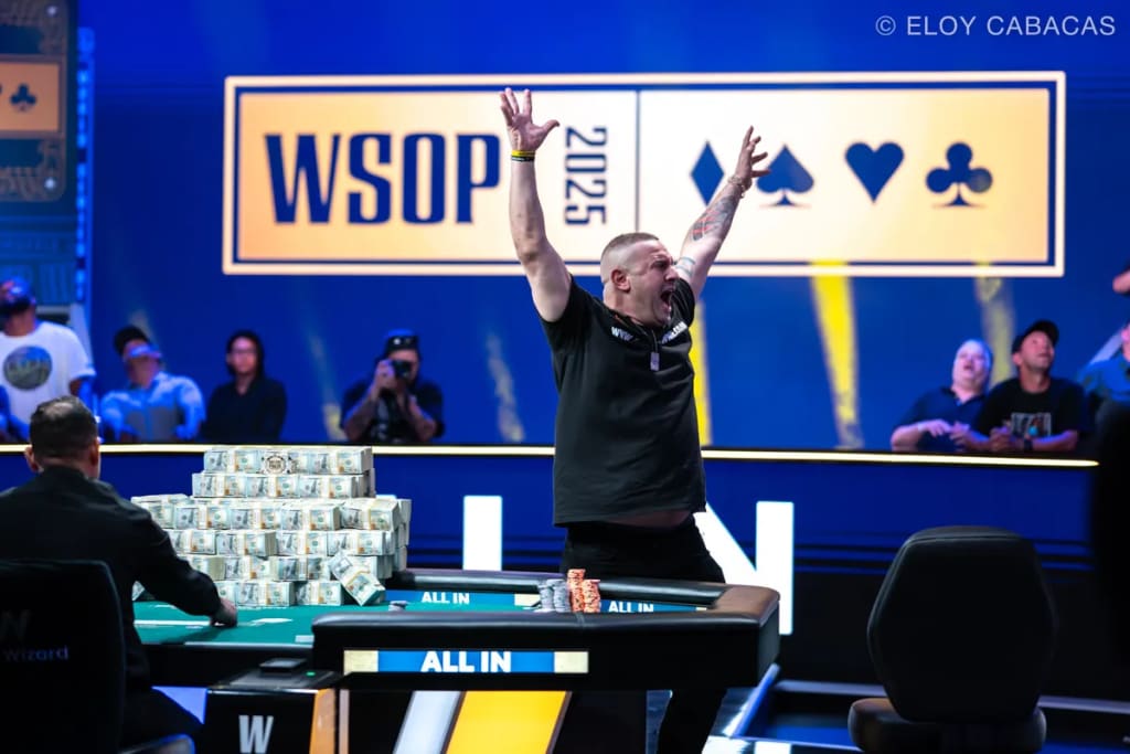Michael Mizrachi 2025 WSOP Main Event champion