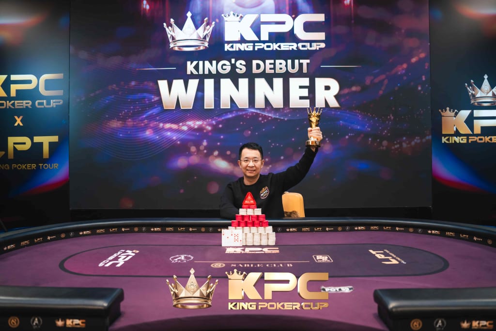 King Poker Cup Debut Winner