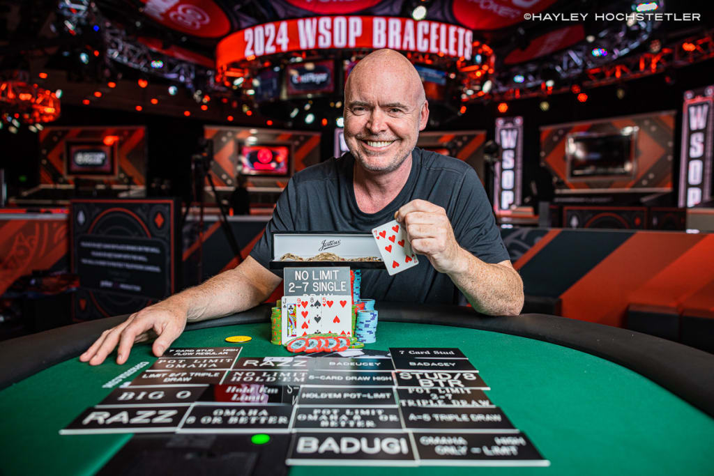 John Hennigan Wins 7th WSOP Bracelet