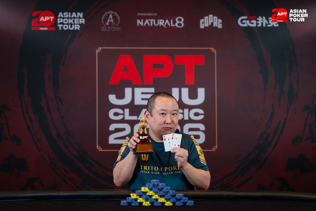 Jun Obara (photo courtesy of Asian Poker Tour) top ten Japanese poker players