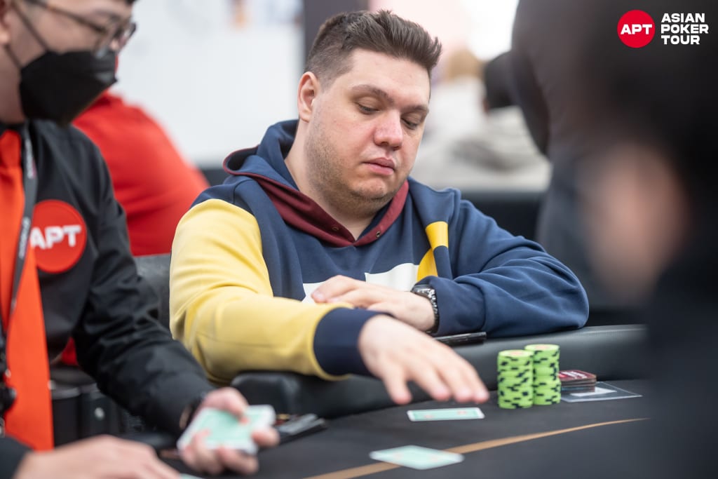Alexandros Theologis poker (photo courtesy of Asian Poker Tour)