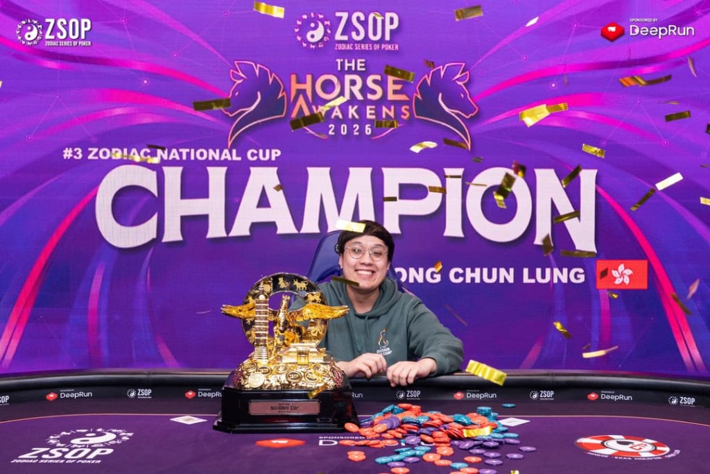 ZSOP 2026 champion Chun Lung Wong