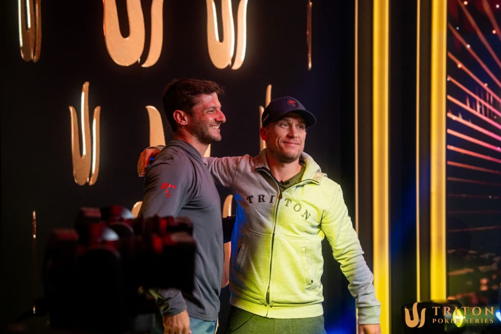 Dejan Kaladjurdjevic (L) Daniel Dvoress (R)