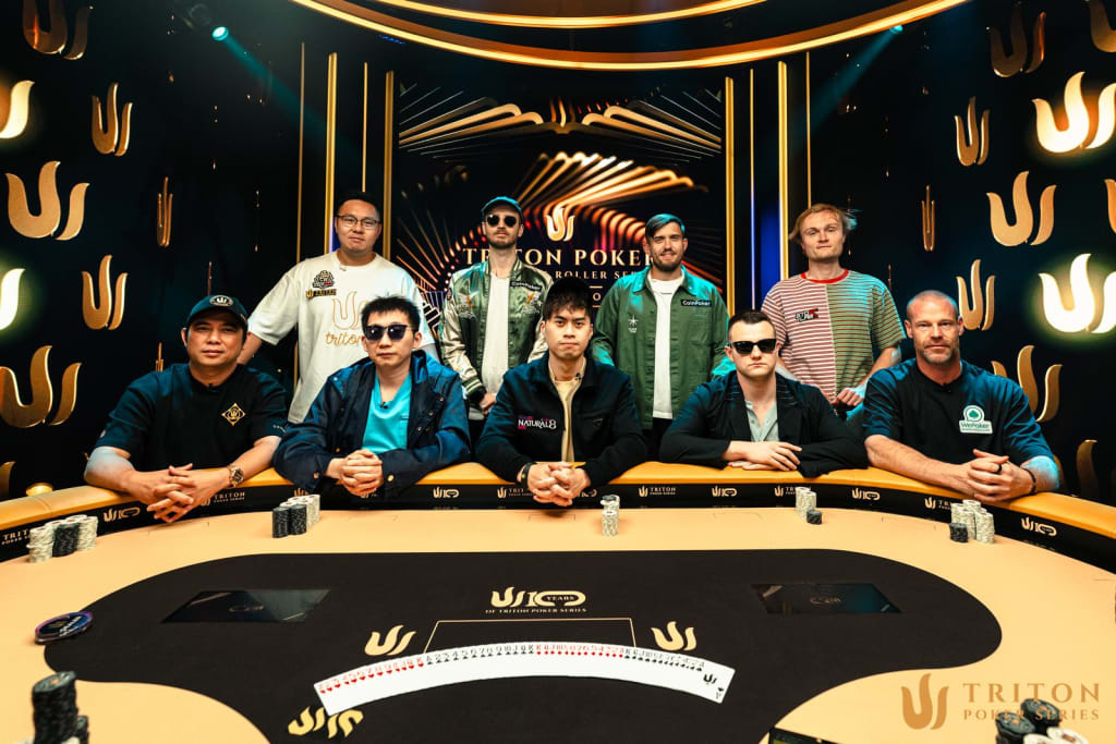 Triton Montenegro Main Event Final Table