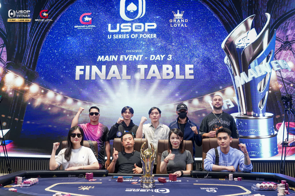 USOP Vietnam 2026 Main Event Final Table