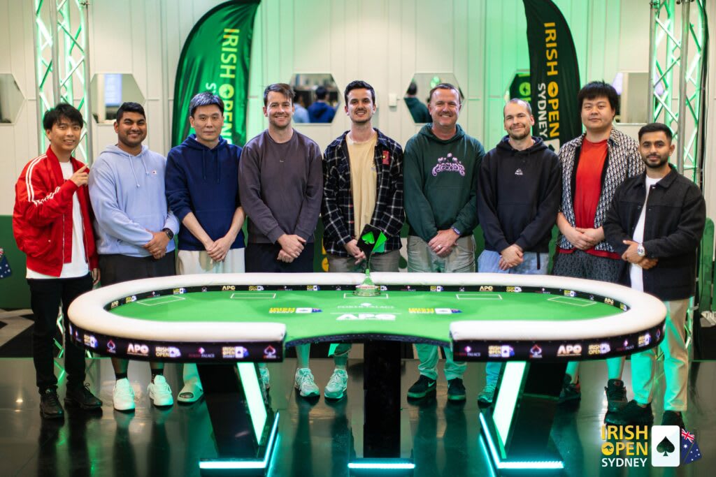 2026 Irish Open Sydney Main Event Final Table