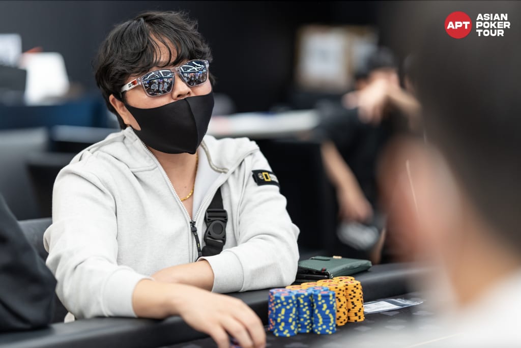 Manwoo Park at APT Taipei Poker Classic 2024