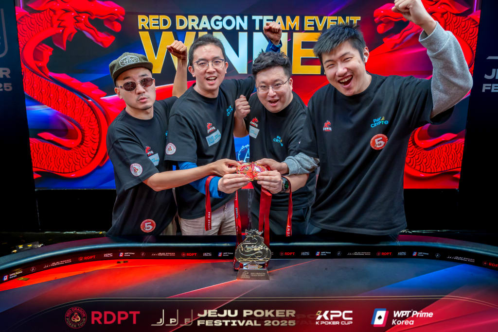 Red Dragon Team Event Winners - Pay With Crypto