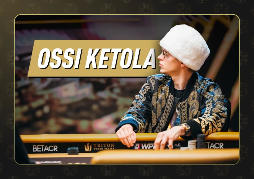 Ossi Ketola Monarch poker player at Triton Poker Series high-stakes cash game