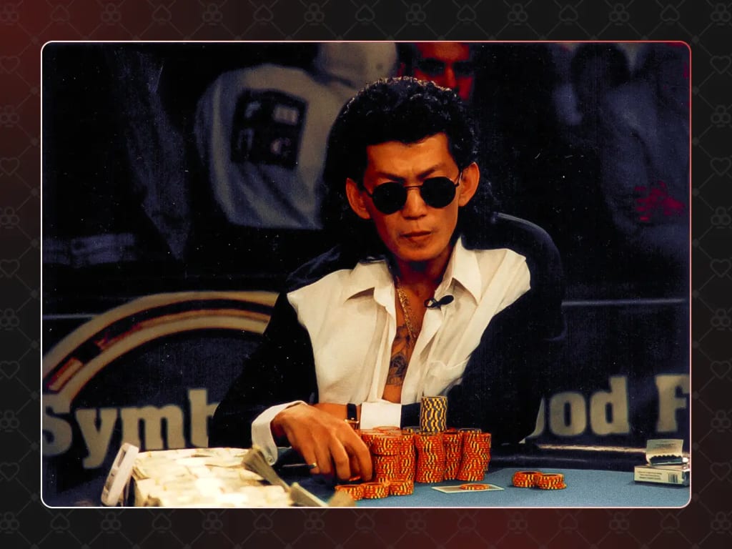 Scotty Nguyen during WSOP